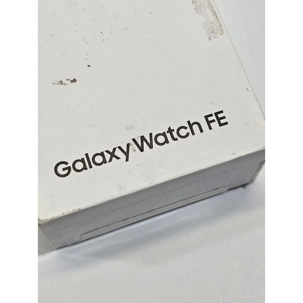 Samsung Galaxy Watch FE SM-R866U Smartwatch 40mm Black LTE GPS Excellent